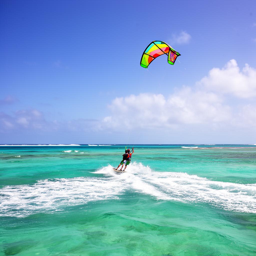 Orient Bay Kitesurf Lesson